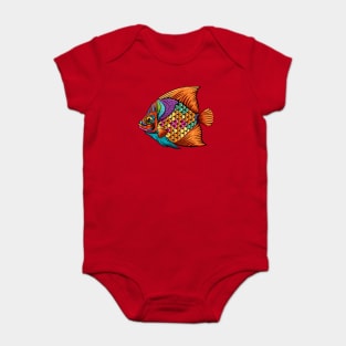 Surgeon Fish Colorful Baby Bodysuit